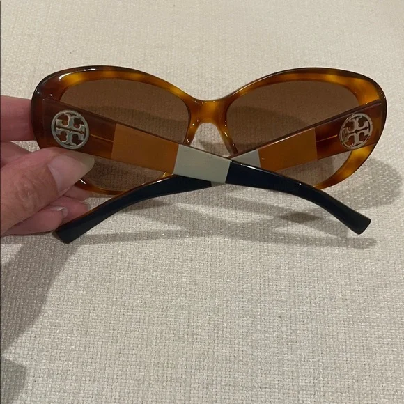 Tory Burch Tortoise Shell Sunglasses - Picture 8 of 12